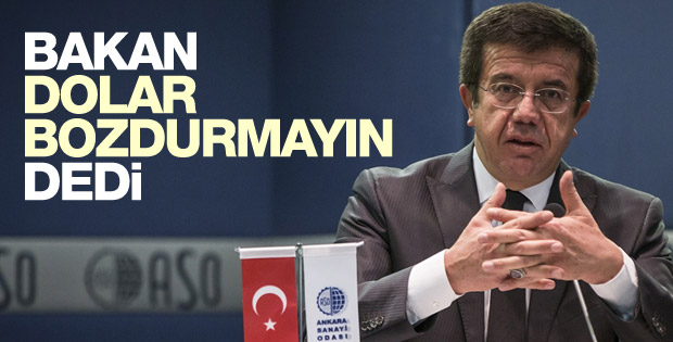 Nihat Zeybekci'den dolar bozdurmayın uyarısı