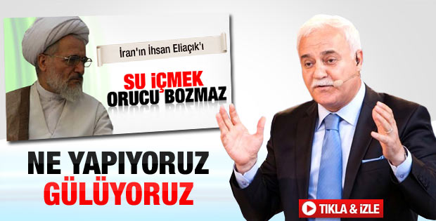 Nihat Hatipoğlu'ndan İranlı din adamına cevap