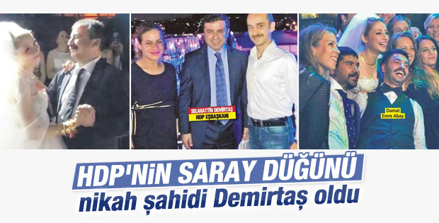 HDP'liler Süreyya Önder'in kızının düğünündeydi