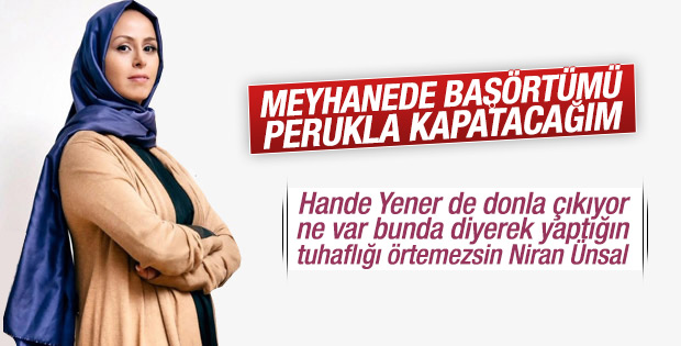 Tesettüre giren Niran Ünsal meyhanede sahneye çıkacak