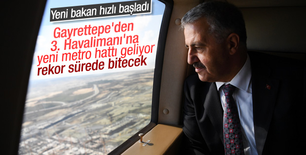 3. Havalimanı'nın yüzde 27'si tamamlandı