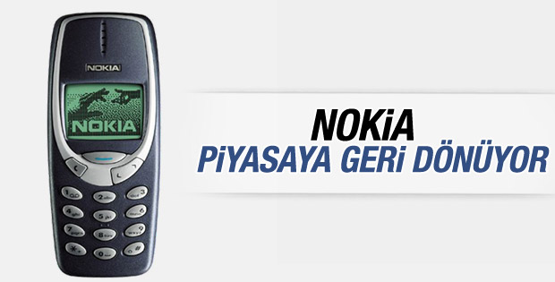 Nokia piyasaya geri dönüyor