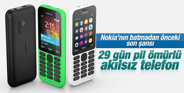 Nokia 29 dolarlık telefon üretti İZLE
