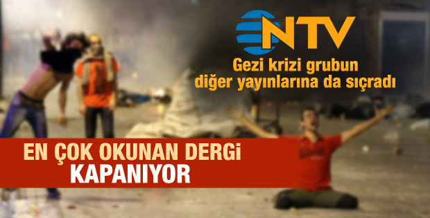 NTV Tarih'te Gezi kapağı krizi