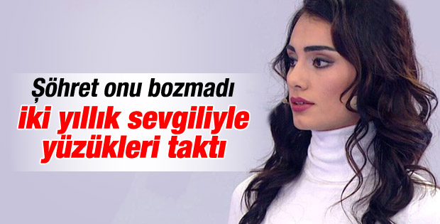Nur Bozar nişanlandı