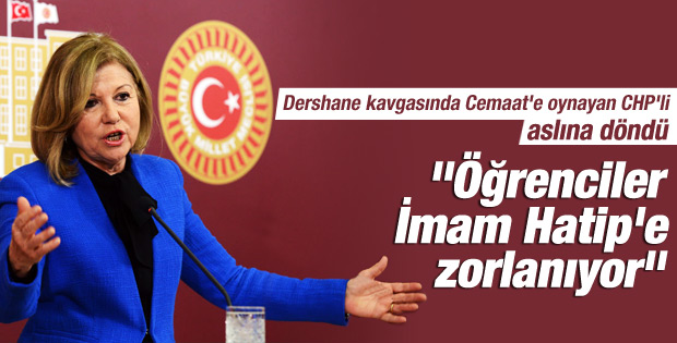 CHP'li vekil Nur Serter'den imam hatip çıkışı