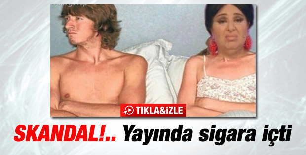 Nur Yerlitaş yayında sigara içti - İzle