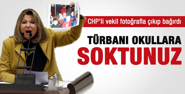 Nur Serter'in türban çıkışı Meclis'i karıştırdı