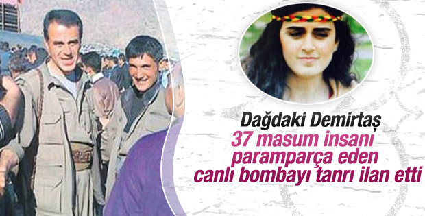 Selahattin Demirtaş'ın ağabeyinden canlı bombaya övgü