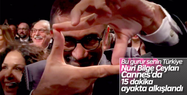 Cannes'da Nuri Bilge Ceylan coşkusu