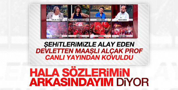 Nurşen Mazıcı: Söylediklerimin arkasındayım