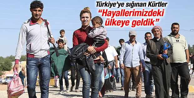 Suriyeli Kürtlerin hayalindeki ülke: Türkiye