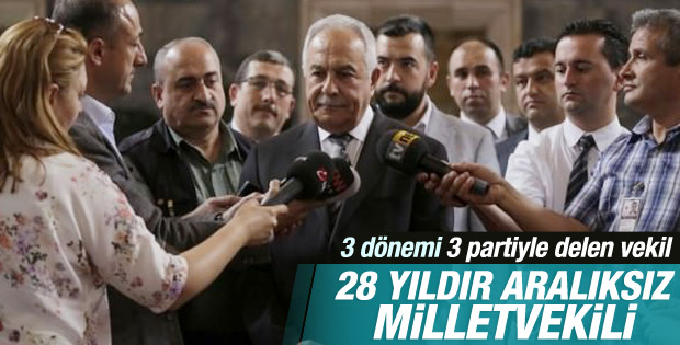 Murat Başesgioğlu 28 yıldır aralıksız Meclis'te