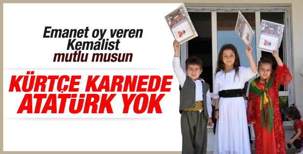 Cizre'de Kürtçe eğitim verilen okulda karneler dağıtıldı