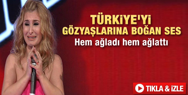 O Ses Türkiye'de Çiğdem Türkiye'yi ağlattı
