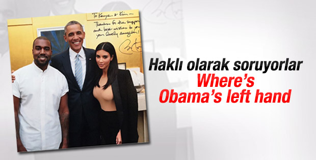 Obama ile Kardashian'ın fotosu tartışma yarattı