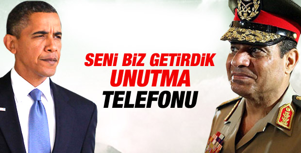 ABD Başkanı Obama Mısır Cumhurbaşkanı Sisi'yi kutladı
