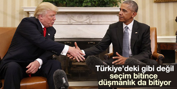 Obama-Trump görüşmesi