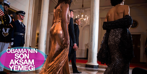 Michelle Obama’nın Beyaz Saray şıklığı