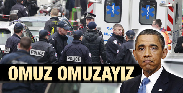 Obama Paris'teki saldırıyı kınadı