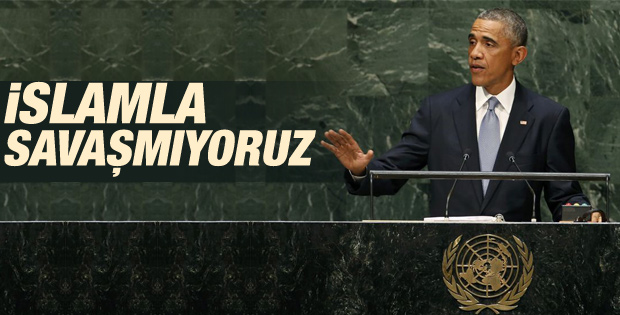 Obama: ABD İslamla savaş halinde değil İZLE