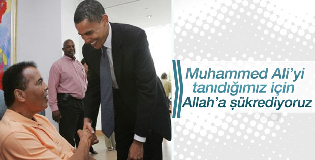 Obama’dan Muhammed Ali mesajı