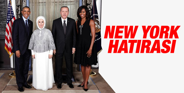 Erdoğan ve Obama resepsiyonda bir araya geldi