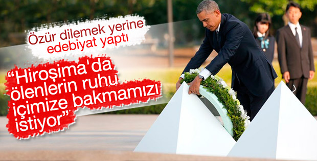 Obama'dan tarihi Hiroşima ziyareti