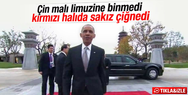 Obama'nın sakız çiğnemesi Çin basınında