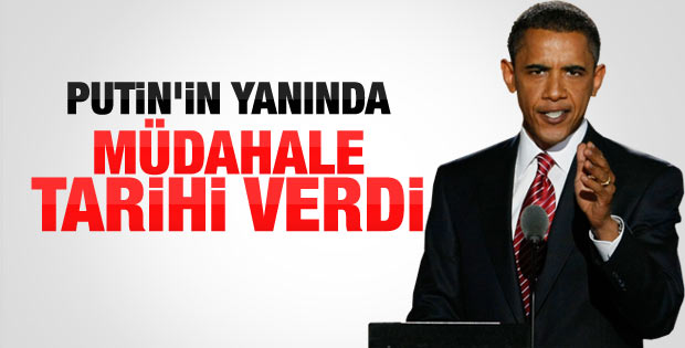 Obama'dan Rusya'da Suriye açıklaması