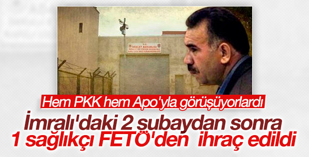 İmralı Cezaevin'de sağlık memuruna ihraç