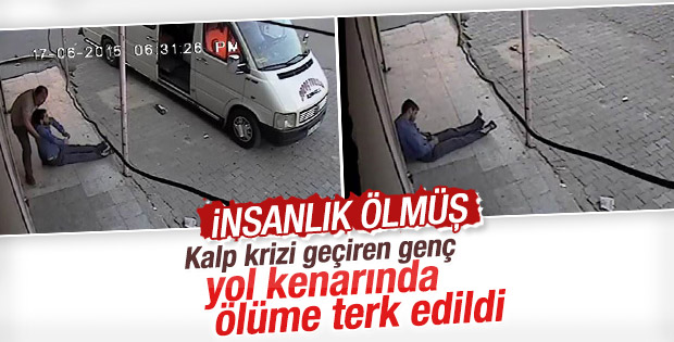 Gaziantep'te fenalaşan kişi yol kenarına bırakıldı