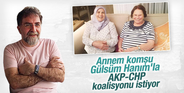 Ahmet Hakan annesinin fotoğrafını paylaştı