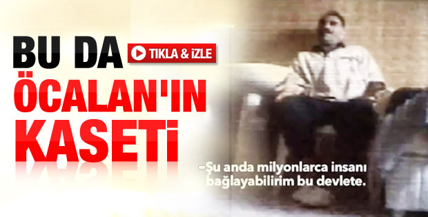 Öcalan'ın İmralı'daki sorgu görüntüleri ortaya çıktı