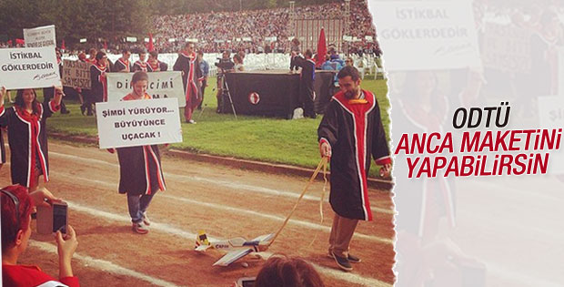 ODTÜ'de mezuniyet töreni yapıldı