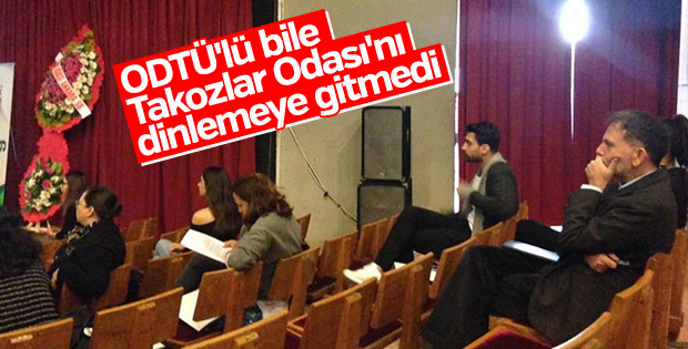 ODTÜ'de Mimarlar Odası'nı dinleyen olmadı