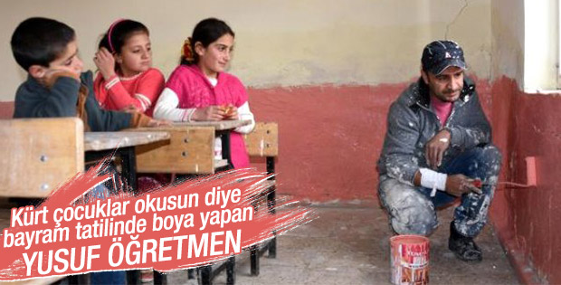 Van'a yeni atanan öğretmenden duygulandıran fedakarlık