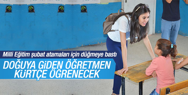 Doğuya giden öğretmenler Kürtçe öğrenecek