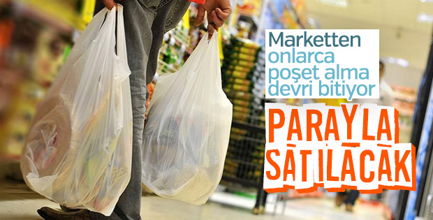 Plastik alışveriş poşetlerinde yeni dönem başlıyor