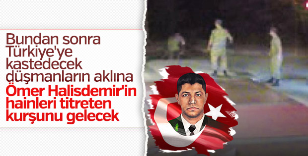 Hainler Ömer Halisdemir'i yaralıyken şehit ettiler