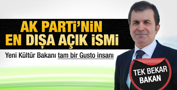 Yeni Kültür ve Turizm Bakanı Ömer Çelik oldu