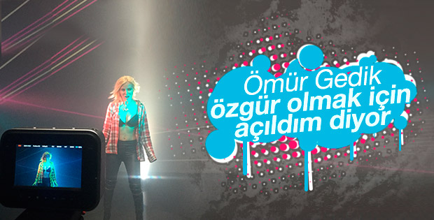 Ömür Gedik yeni şarkısına klip çekti