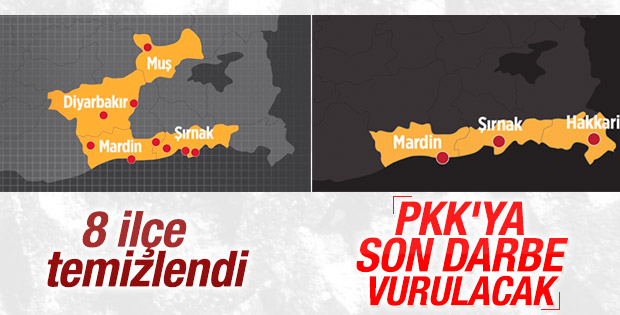 PKK'ya 3 bölgeden yeni operasyon başlıyor