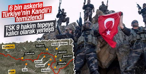 TSK'dan PKK'ya 6 bin askerle büyük operasyon