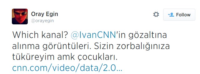 Oray Eğin'den polise sinkaflı küfür! - Resim: 0