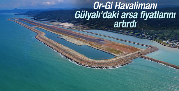 Ordu havalimanı arsa fiyatlarını artırdı