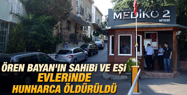 Beşiktaş'ta lüks sitedeki bir evde evli çift ölü bulundu