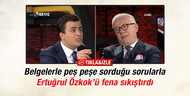 Beyaz TV'de Osman Gökçek'ten Ertuğrul Özkök'e zor sorular