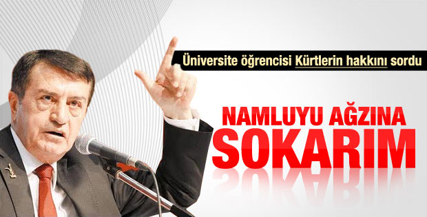 Pamukoğlu: O namluyu ağzına sokarım