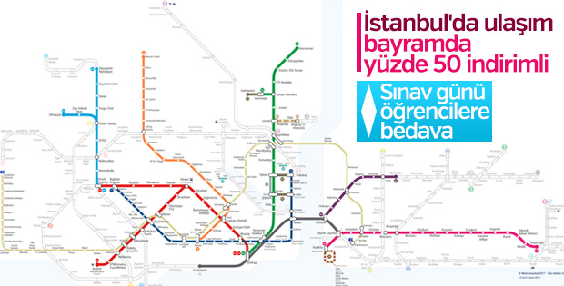 İBB'den indirimli ve ücretsiz toplu ulaşım kararı